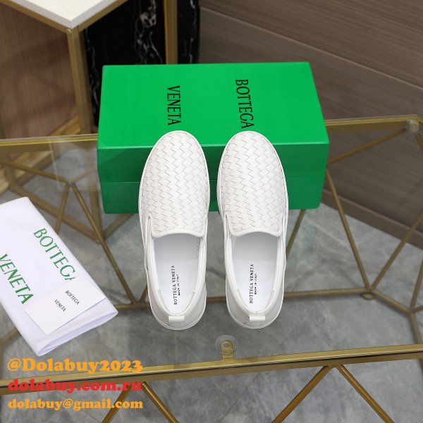 Bottega Veneta Knockoff Flats Intrecciato Nappa Slip On Sneakers Shoes