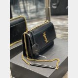 Shop Saint Laurent Sunset Mono Crossbody Bag 22CM 422906