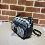 Brown/Blue Gucci Replica Ophidia GG 722557 Bag