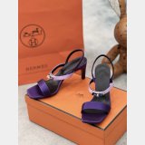 Perfect Summer Hermes Oran Sandals Slippers Heel Replica Shoes