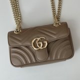 Crossbody GG Marmont Gucci 446744 Copy Matelassé Bag