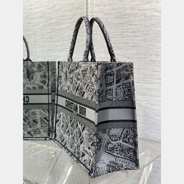 AAA Quality Replica Christian Dior CD Book Tote Bag For Sale