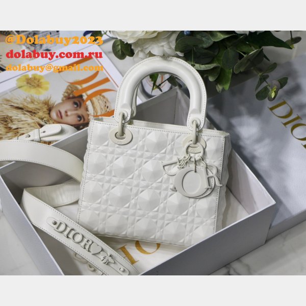 High Quality 1:1 Replica Lady Dior 20cm Shop Designer Purses