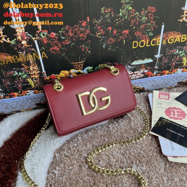 Factory Top Quality DG Logo Crossbody Dolce & Gabbana 3320 Copy Bags