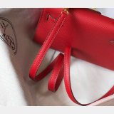 Replica Hermes Red Mini Kelly Handbag Epsom leather