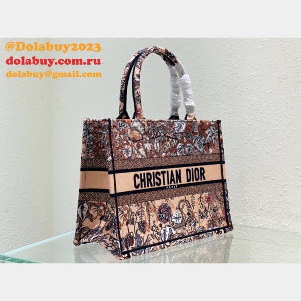 Best Fashion Christian Dior CD Book Tote Cheap Replica Bag