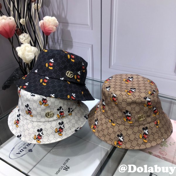 7 Star Gucci Mickey fisherman hat