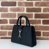 Gucci Mirror Replicas 795349 Small Tote Hook Closure Copy Bag