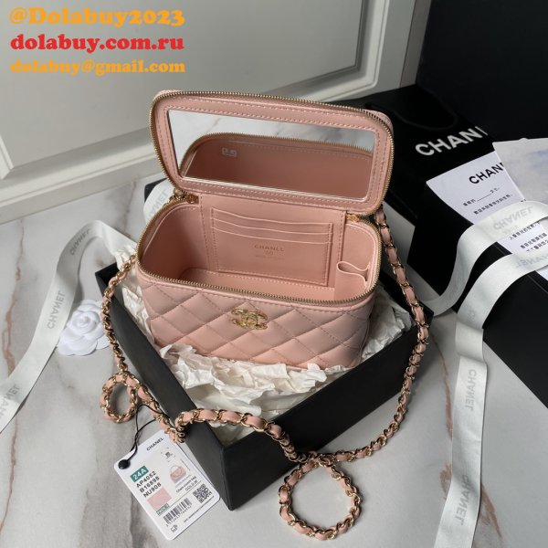 Luxury Replica Crossbody Shoulder Cosmetic Case Vanity Box Tote AP4052 Bags