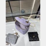 Luxury CC 22P pearl chain lipstick bag AP2581Y