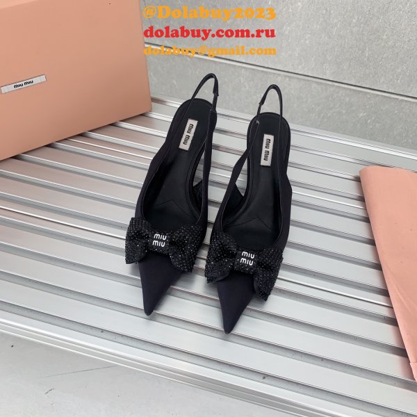 Miu Miu Up To 85% Off Buy Knockoff Top Quality Shoes