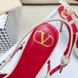 Valentino 1:1 Mirror Slingback Garavani Vlogo Pumps Fake Shoes