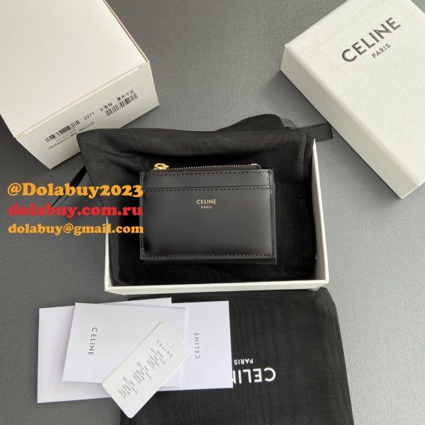 High Quality Fashion CELINE TRIOMPHE short wallet