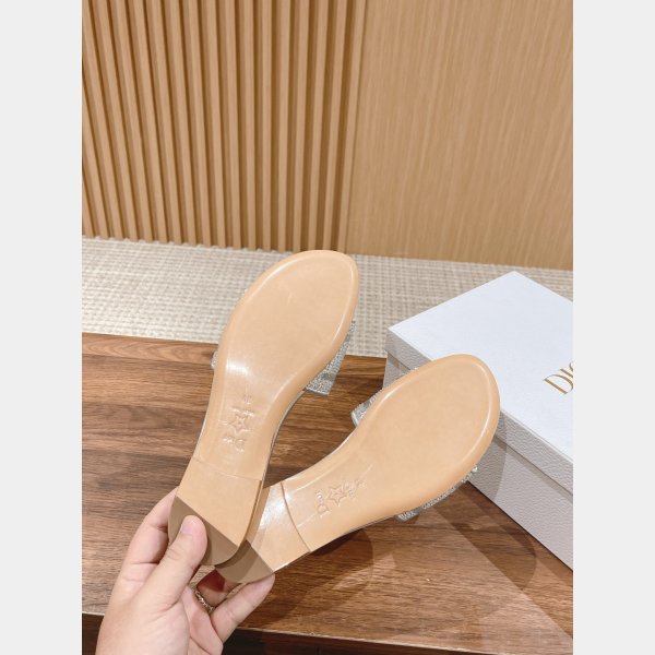 Designer DIOR FLAT SLIPPER DWAY SLIDE Duplicate