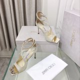 Azia 110 Patent Leather Sandal Knockoff Jimmy Choo Heel: 8.5 cm Shoes